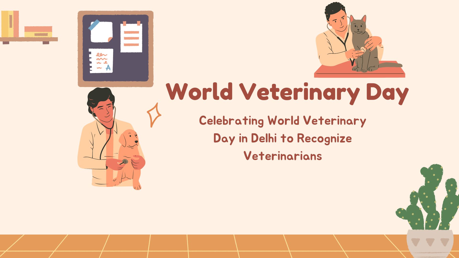 Celebrating World Veterinary Day in Delhi to Recognize Veterinarians