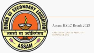 Read more about the article Assam HSLC Result 2023 Soon: Check SEBA Class 10 Results at sebaonline.org