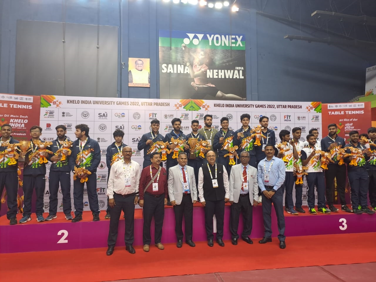 Chitkara and SRM Dominate Khelo India Games Varsity Titles in Table Tennis at KIUG 2022