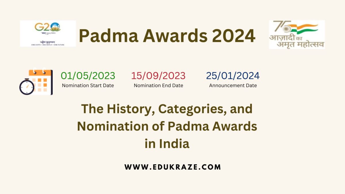 Padma Awards India's highest civilian honors 2024 EduKraze
