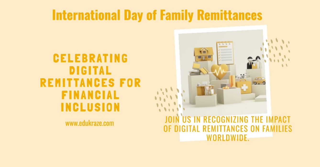 International Day of Family Remittances: Digital Remittances towards Financial Inclusion and Cost Reduction