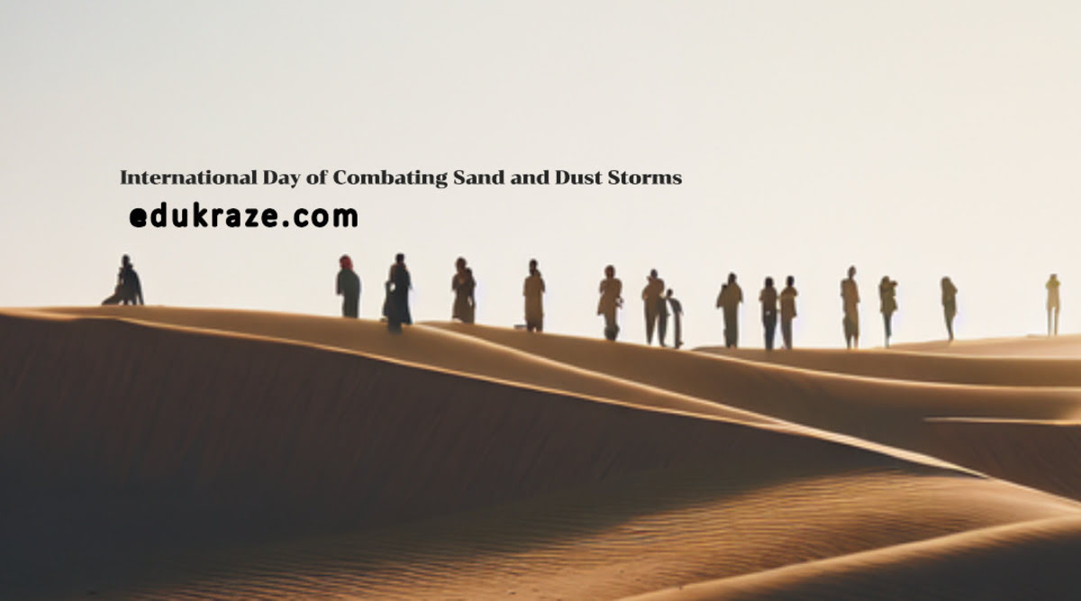 You are currently viewing International Day of Combating Sand and Dust Storms 2023