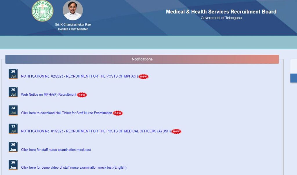MHSRB Recruitment 2023 Apply For 1520 MultiPurpose Health Assistant