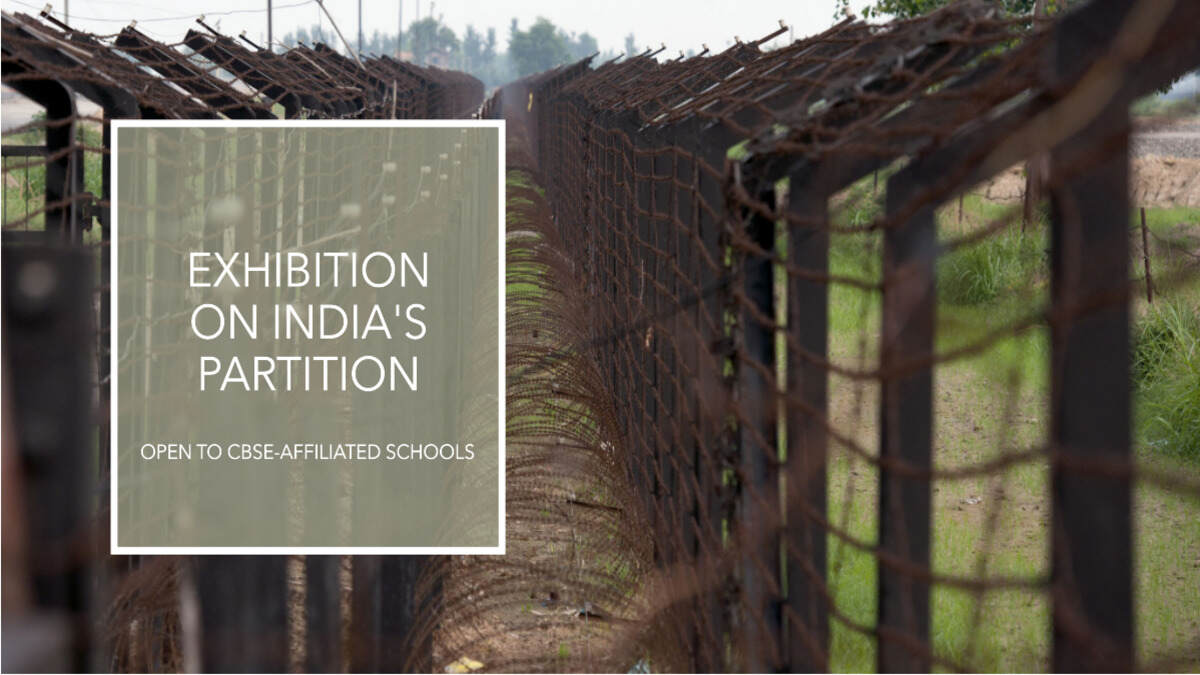 You are currently viewing CBSE-Affiliated Schools Invited to Five-Day Exhibition on India’s Partition
