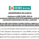 IDBI Recruitment 2023