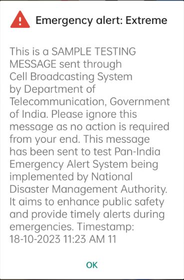 Understanding Indias Pan India Emergency Alert System Decoding the Emergency Alert Extreme Message