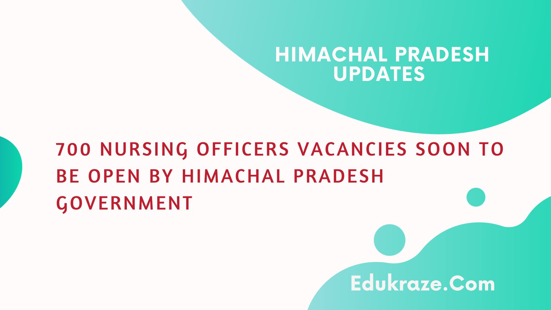 Himachal Pradesh Government Plans to Hire 700 Nursing Officers Dhani Ram Shandil