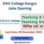 MCM DAV College Kangra