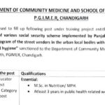 Department of Community Medicine and School of Public Health at PGIMER, Chandigarh