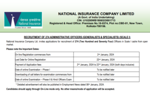 Read more about the article NICL RECRUITMENT | 270+ VACANCIES OUT.