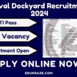 NAVAL DOCKYARD RECRUITMENT OUT FOR 300+ VACANCIES.