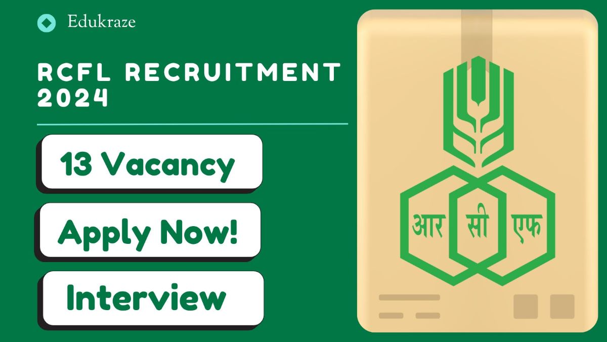 RCFL RECRUITMENT OUT BY INTERVIEW.