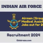 Airmen (Group Y) Medical Assistant Notification Out at Indian Air Force