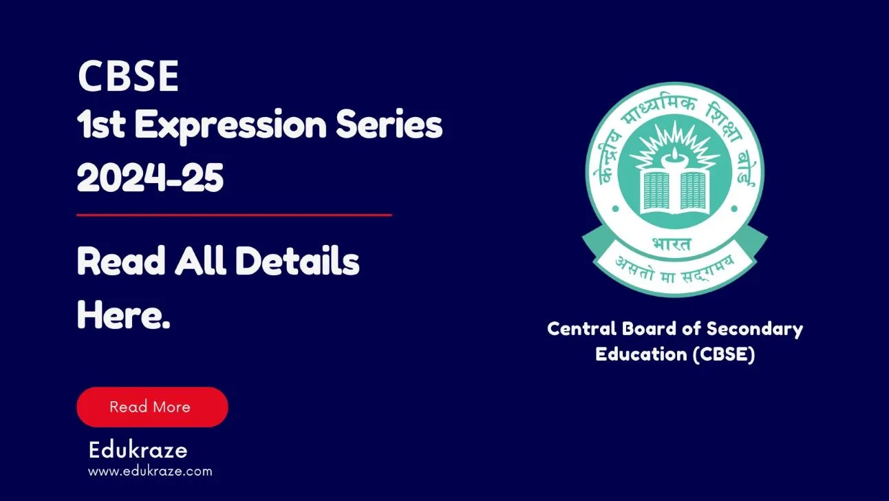 CBSE Announces 1st Expression Series 2024-25: Write, Paint, Win!