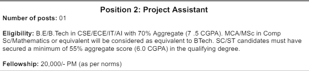 IIT PROJECT ASSISTANT