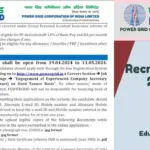 PowerGrid Recruitment Out for Various Positions, Check details here!