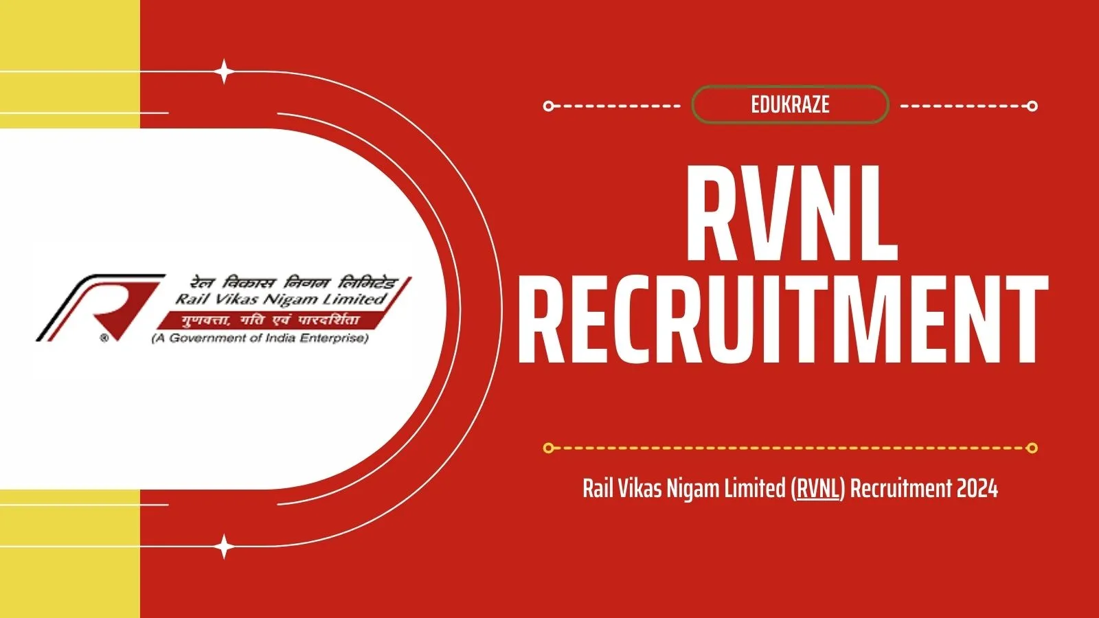RVNL Recruitment Out for Executive Job