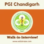 Walk-in-Interview at PGI Chandigarh