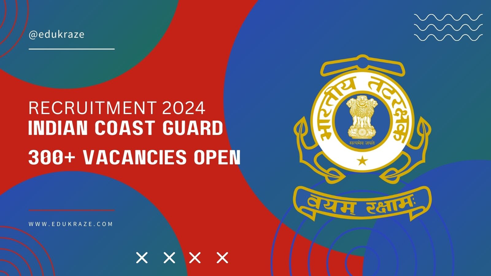 Indian Coast Guard Mega Recruitment Out for 300+ Vacancies, Check Notification!