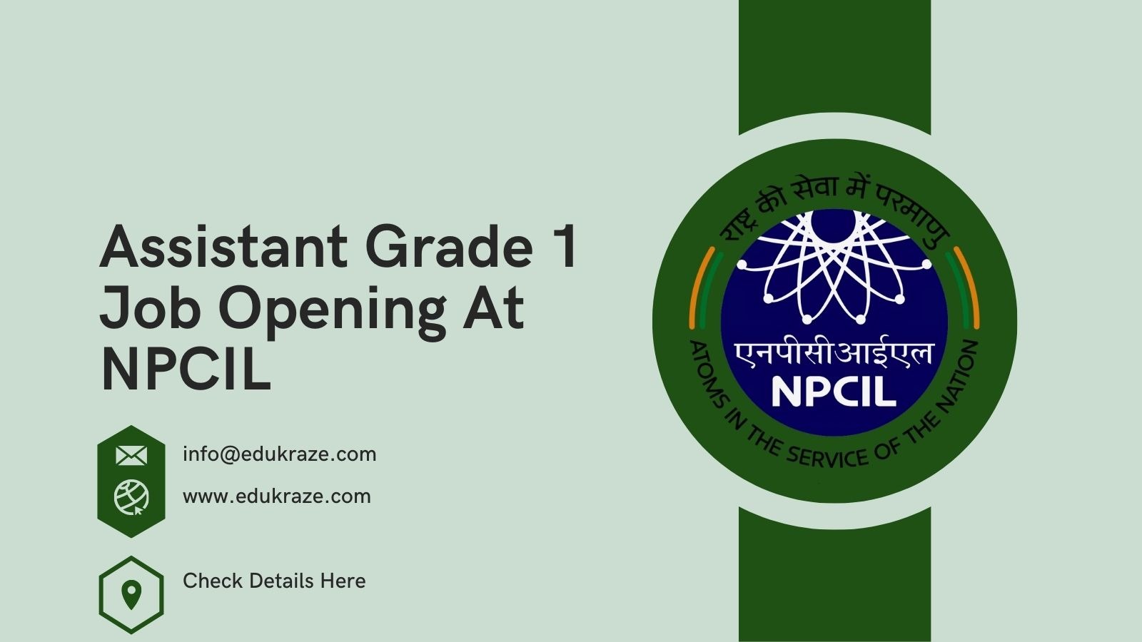 NPCIL Assistant Grade 1 Recruitment 2024 Apply Online for 58 Posts (1)