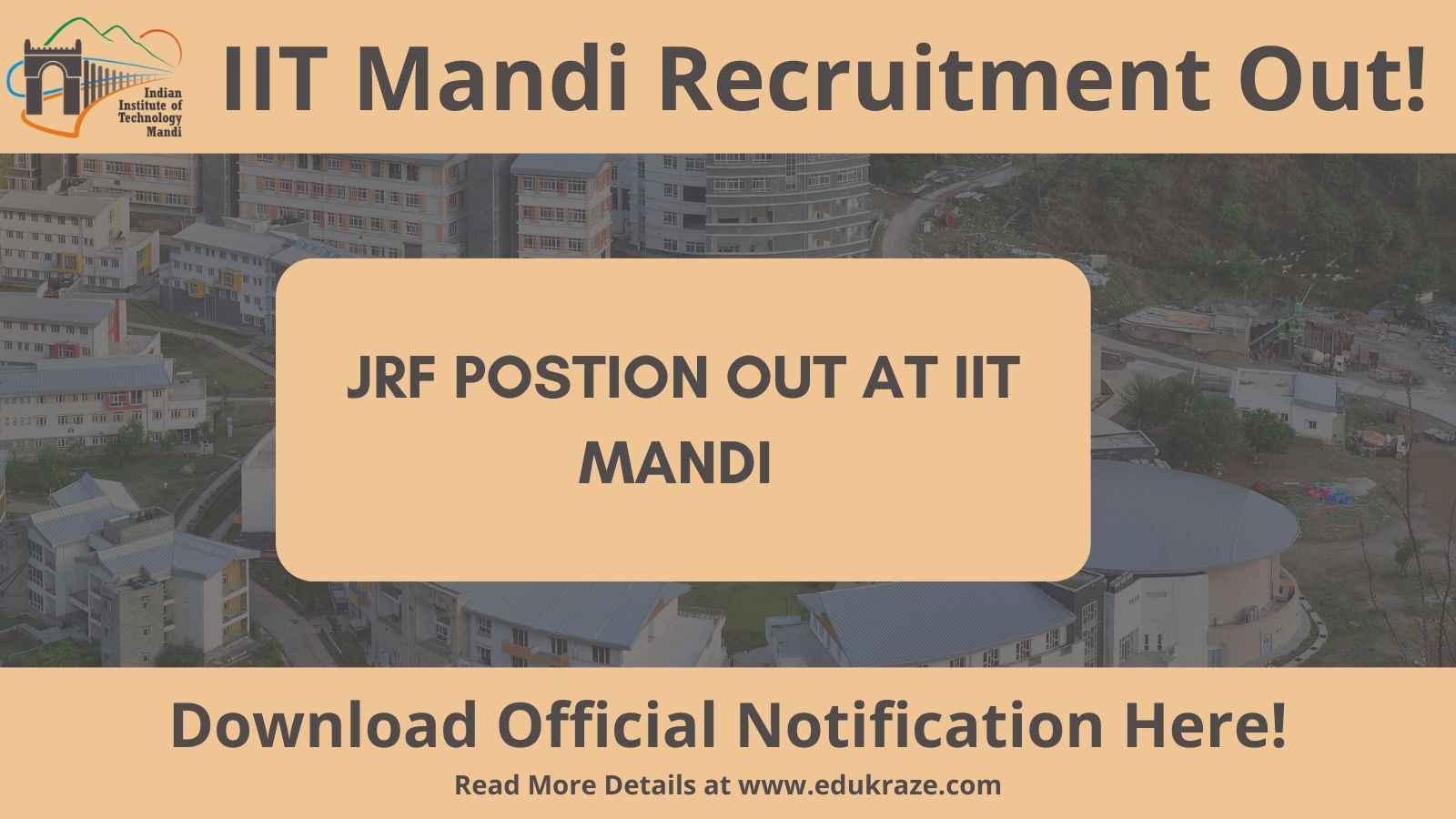 IIT Mandi Recruitment 2024 Out, Check Notification!