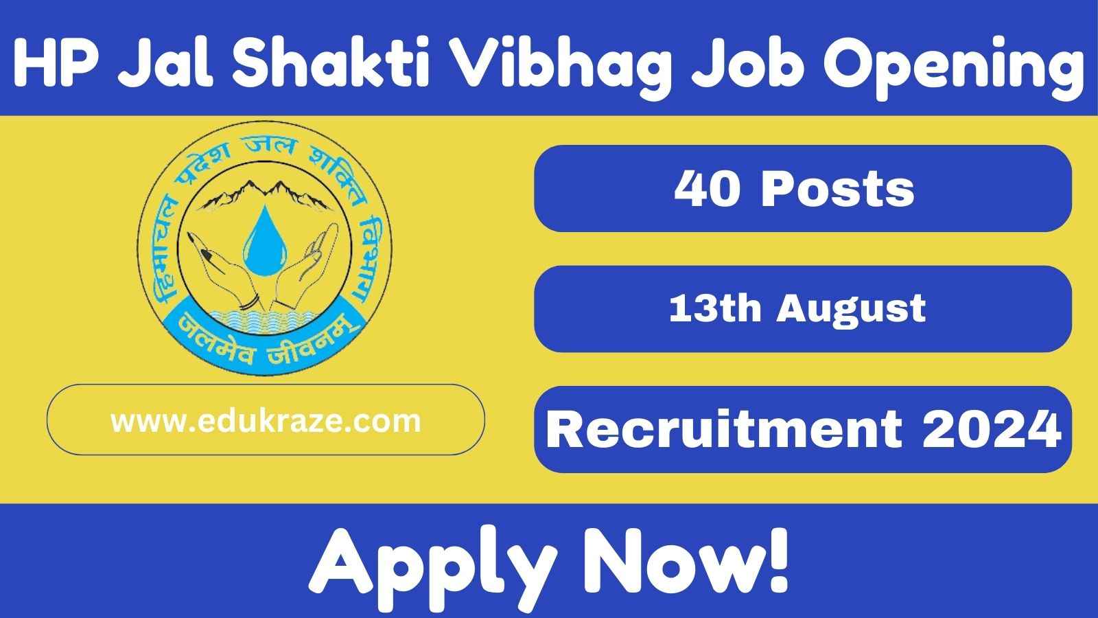 HP Jal Shakti Vibhag Division Barsar Recruitment 2024 Out for Para Pump Operator, Para Fitter & Multipurpose Worker Posts